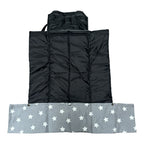 Bolso Mudador Estrellas Gris