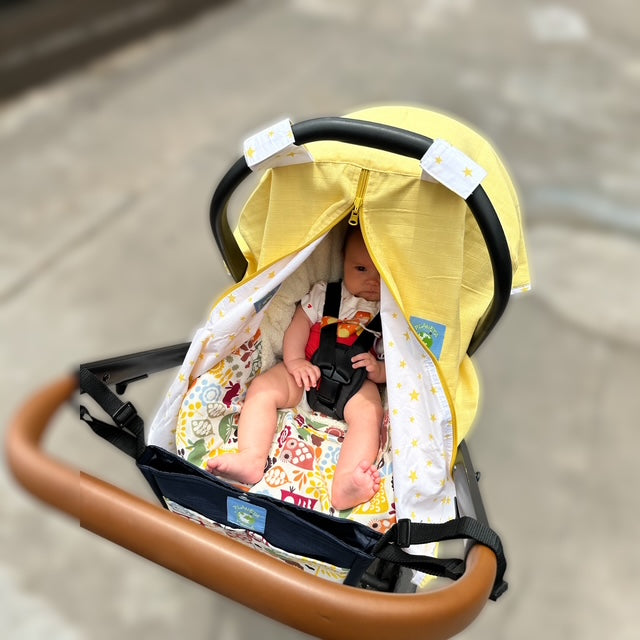 Cubre Huevito Muselina Amarillo