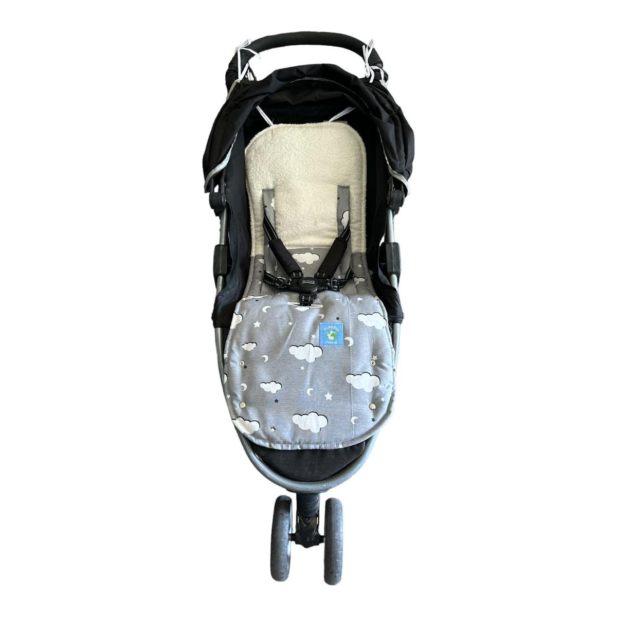 Cobertor de Coche Nubes Gris