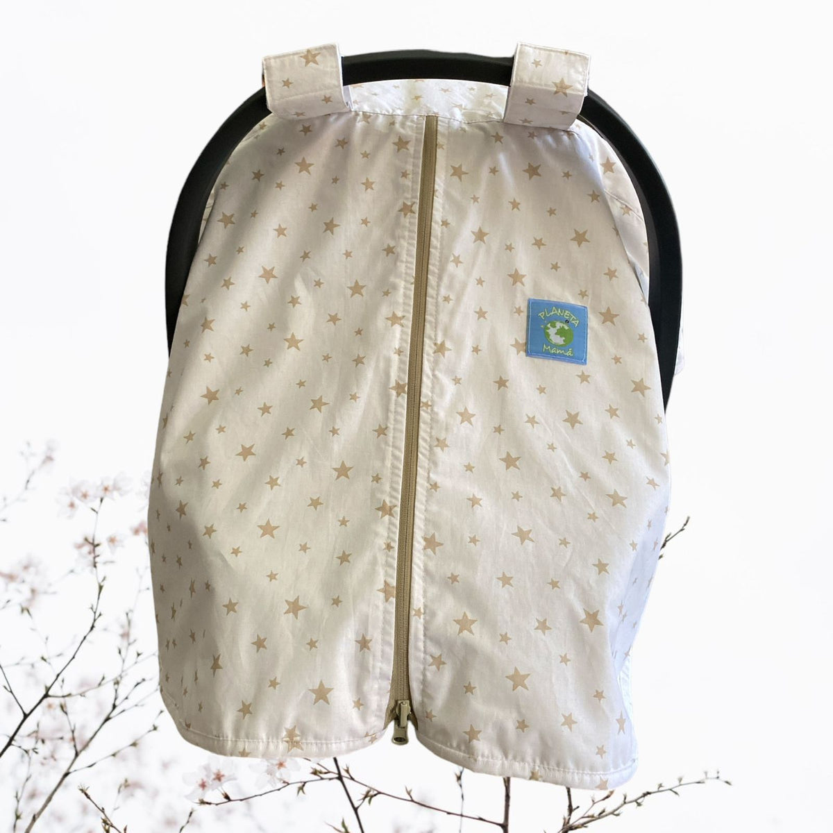 Cubre Huevito Muselina Estrellas Arena