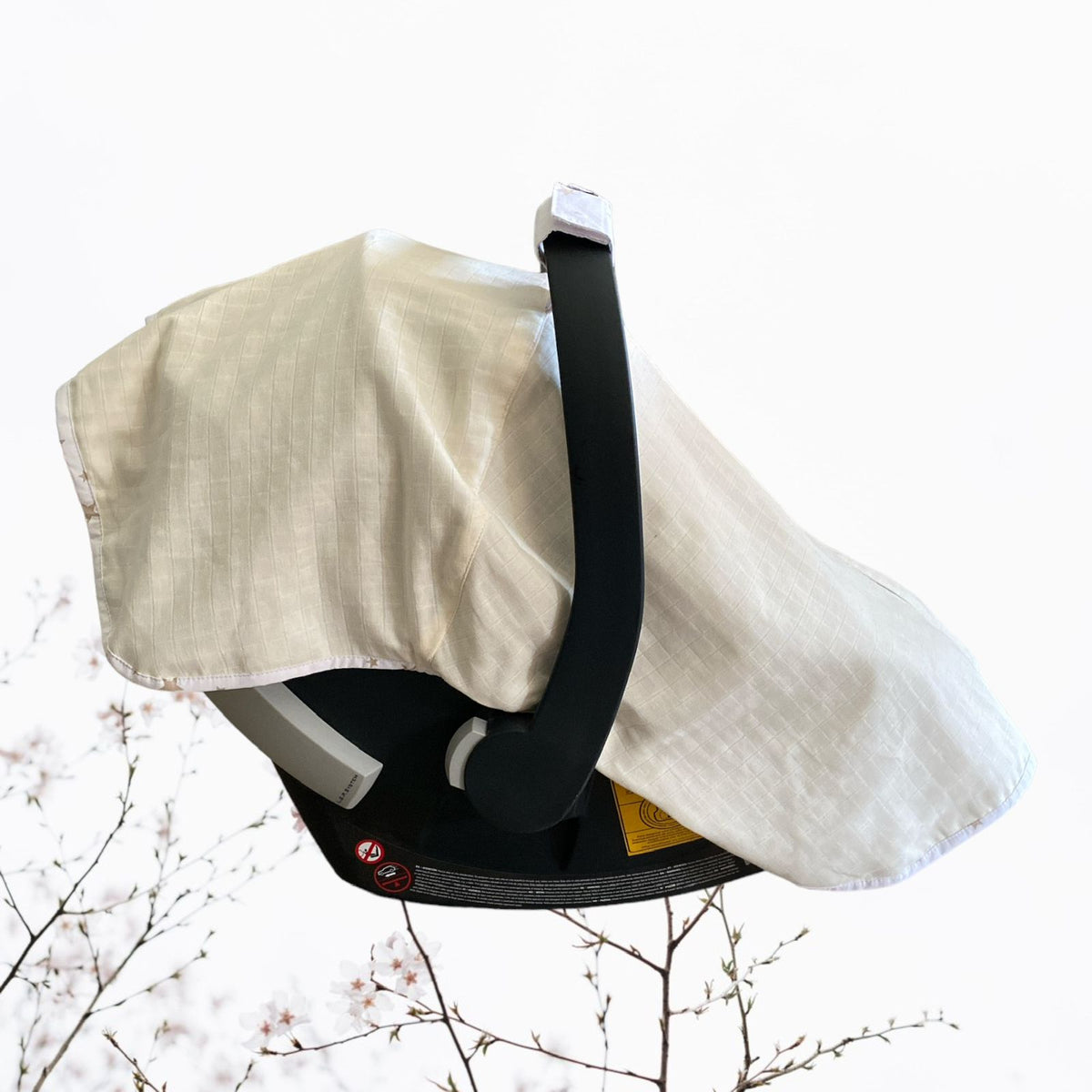 Cubre Huevito Muselina Estrellas Arena