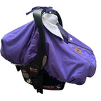 Cubre Huevito Invierno Morado Pastel