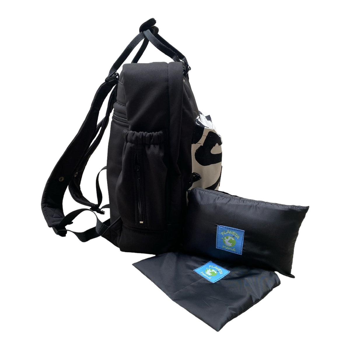 Mochila Maternal Urban Cebra´s  + Estuche + Mudador acolchado impermeable GRATIS