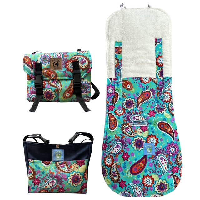 Pack Mandanla Incluye, Cobertor de Coche, Bolso Mudador y Organizador de Coche!