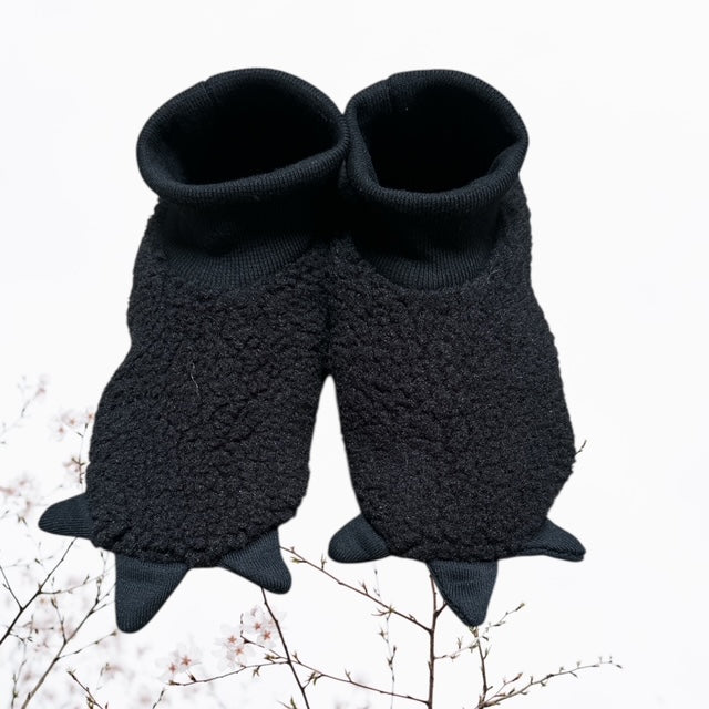 Pantuflas Garritas Acolchadas Antideslizantes Negras