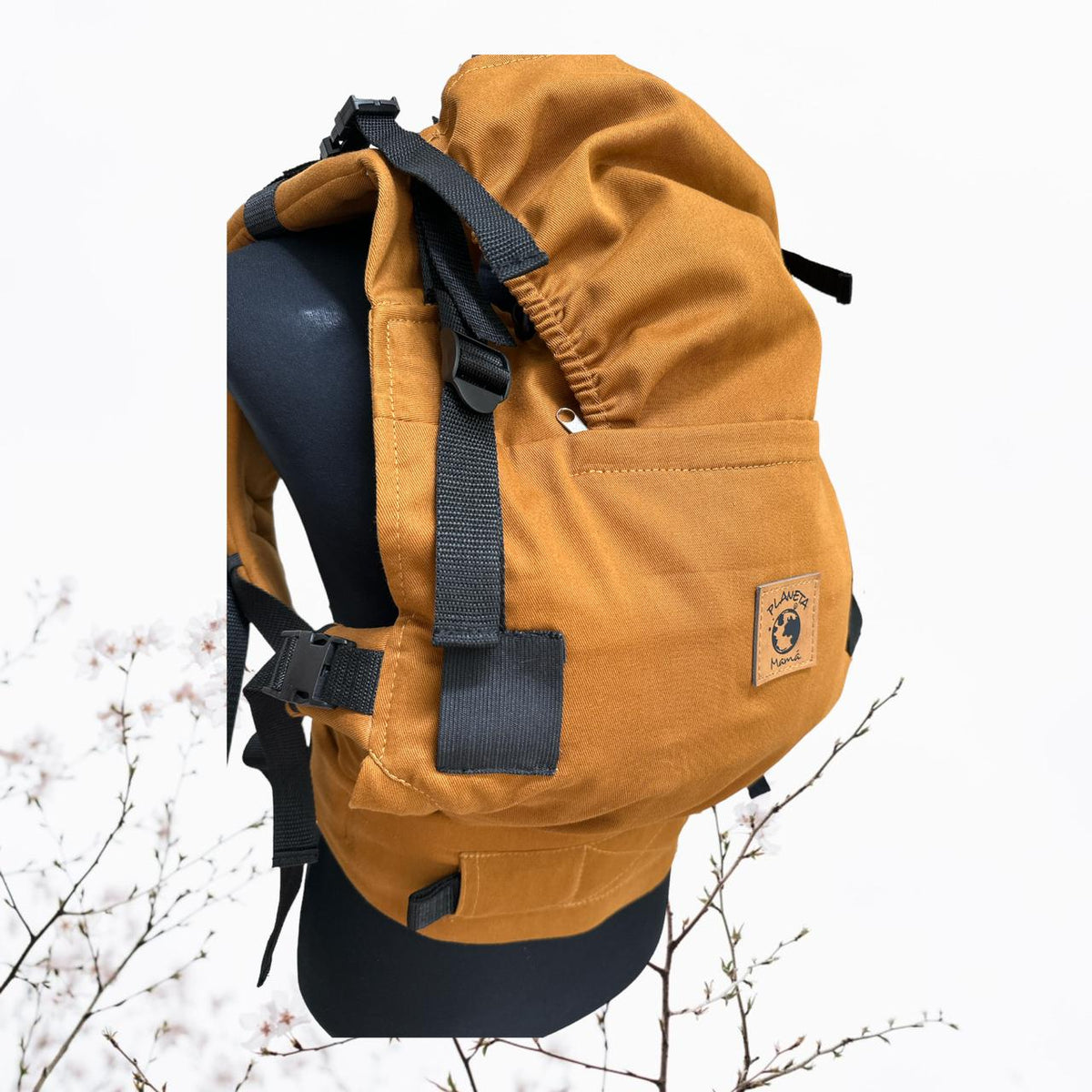 Porta Bebé Evolutivo Mostaza