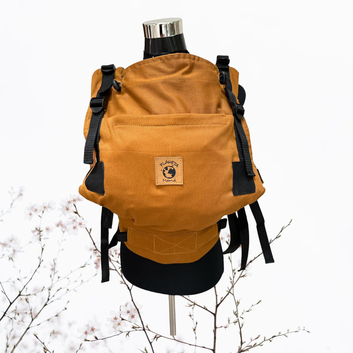 Porta Bebé Evolutivo Mostaza