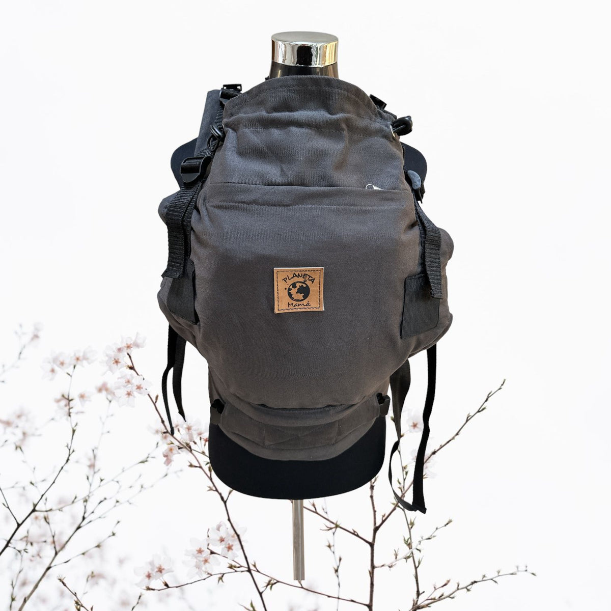 Porta Bebé Evolutivo Gris