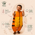 Saquito de Dormir Tigre TOG 2,5 + Pantuflas Antideslizantes GRATIS