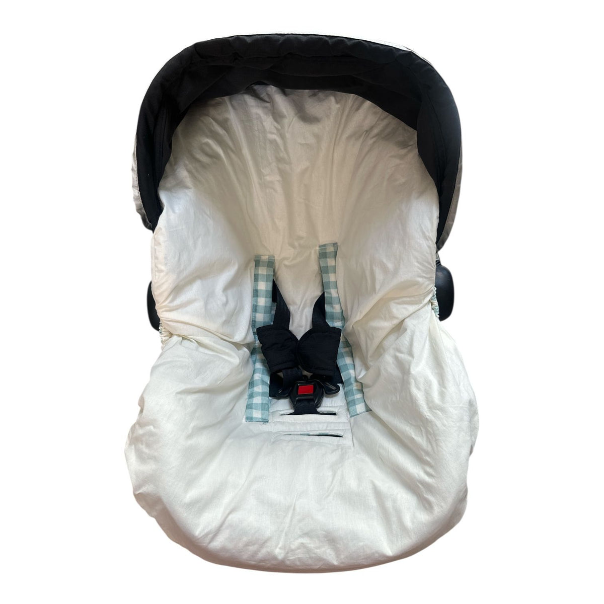 Cobertor de Huevito Cuadrillé Menta