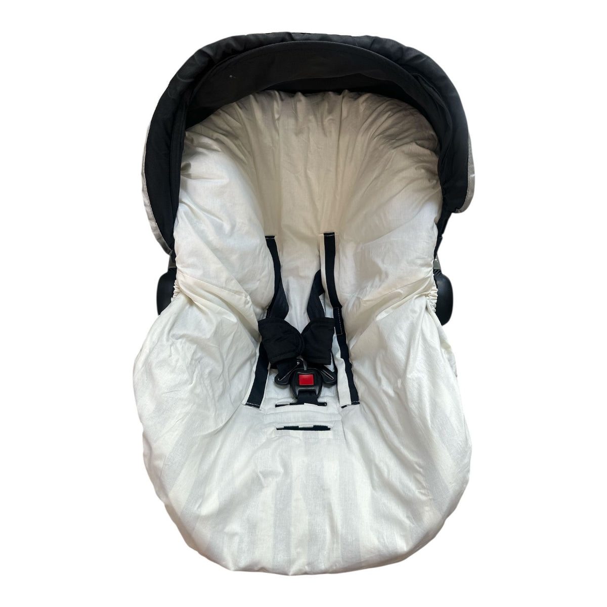 Cobertor de Huevito Listado Black and White