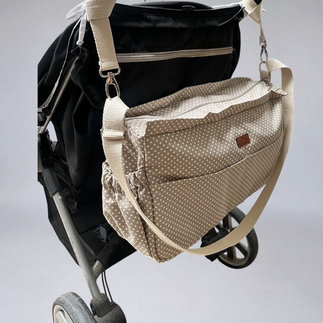 Bolso Maternal de Coche Arena puntos