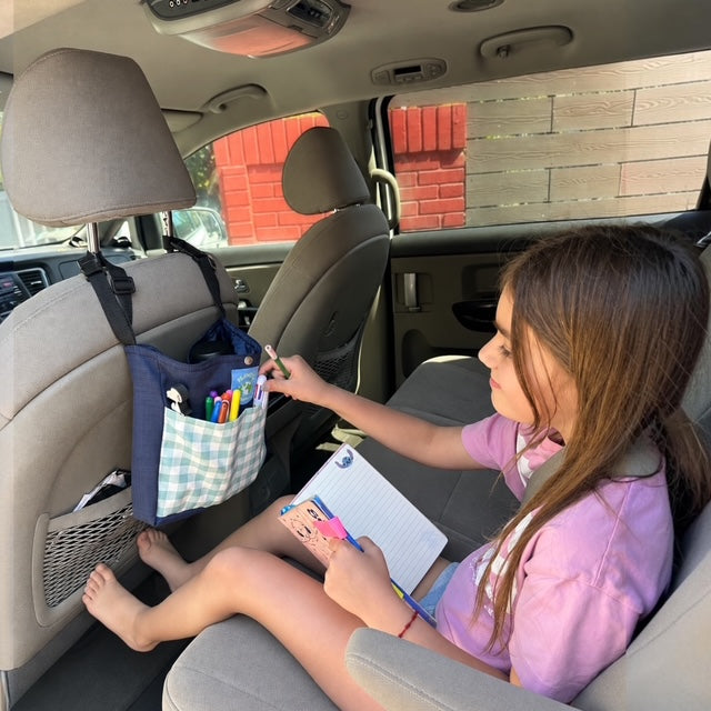 Organizador para Coche y Auto Cuadros Menta