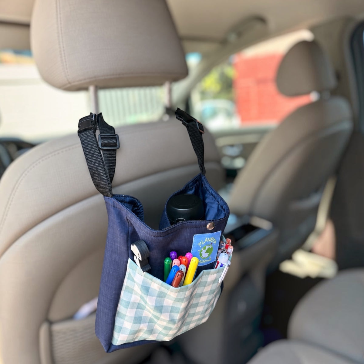 Organizador para Coche y Auto Cuadros Menta