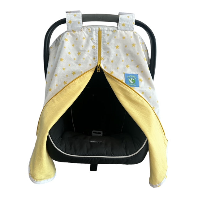 Cubre Huevito Muselina Amarillo