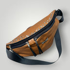 Banano Boho cuerina Camel
