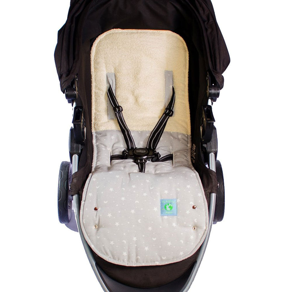 Cobertor de Coche Estrellas Gris