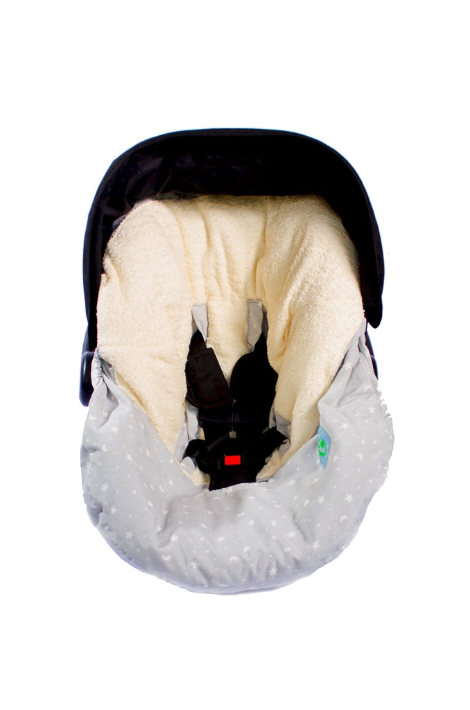 Cobertor de Huevito Estrellas Gris