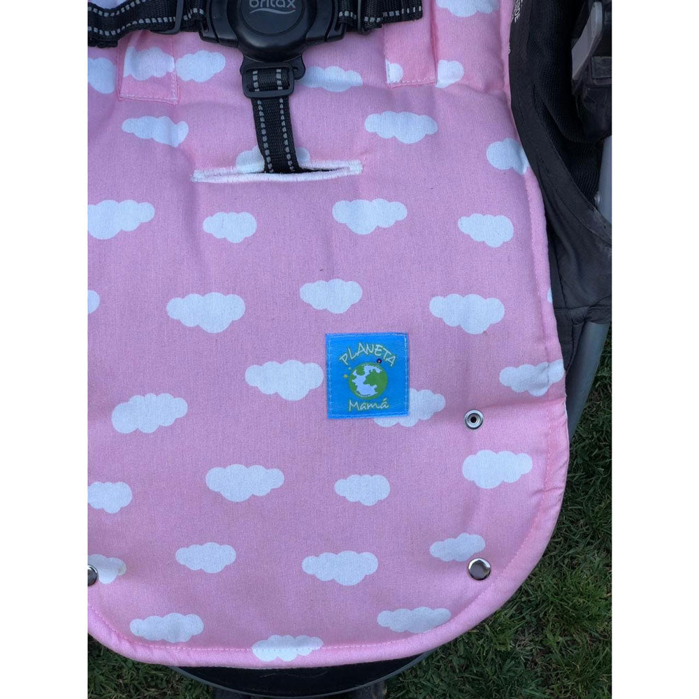 Cobertor de Coche Nubes Rosado