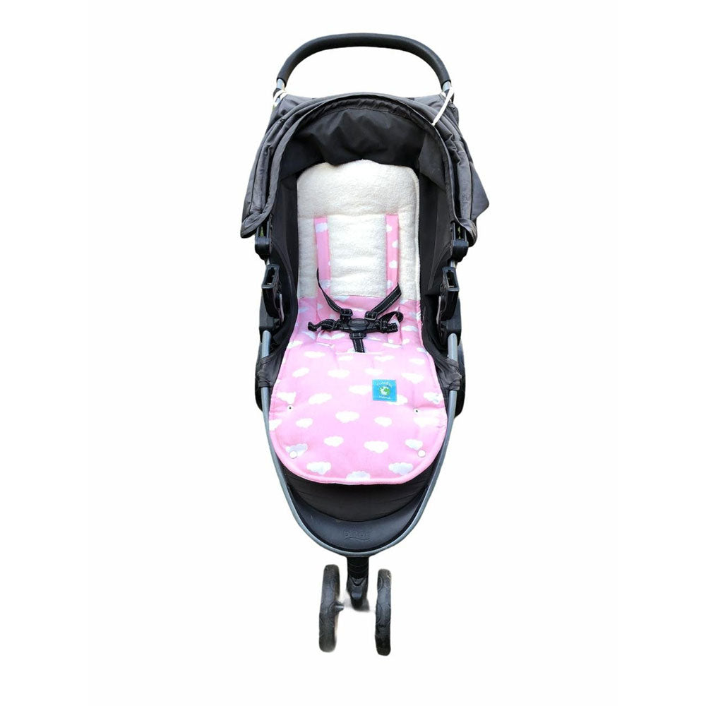 Cobertor de Coche Nubes Rosado