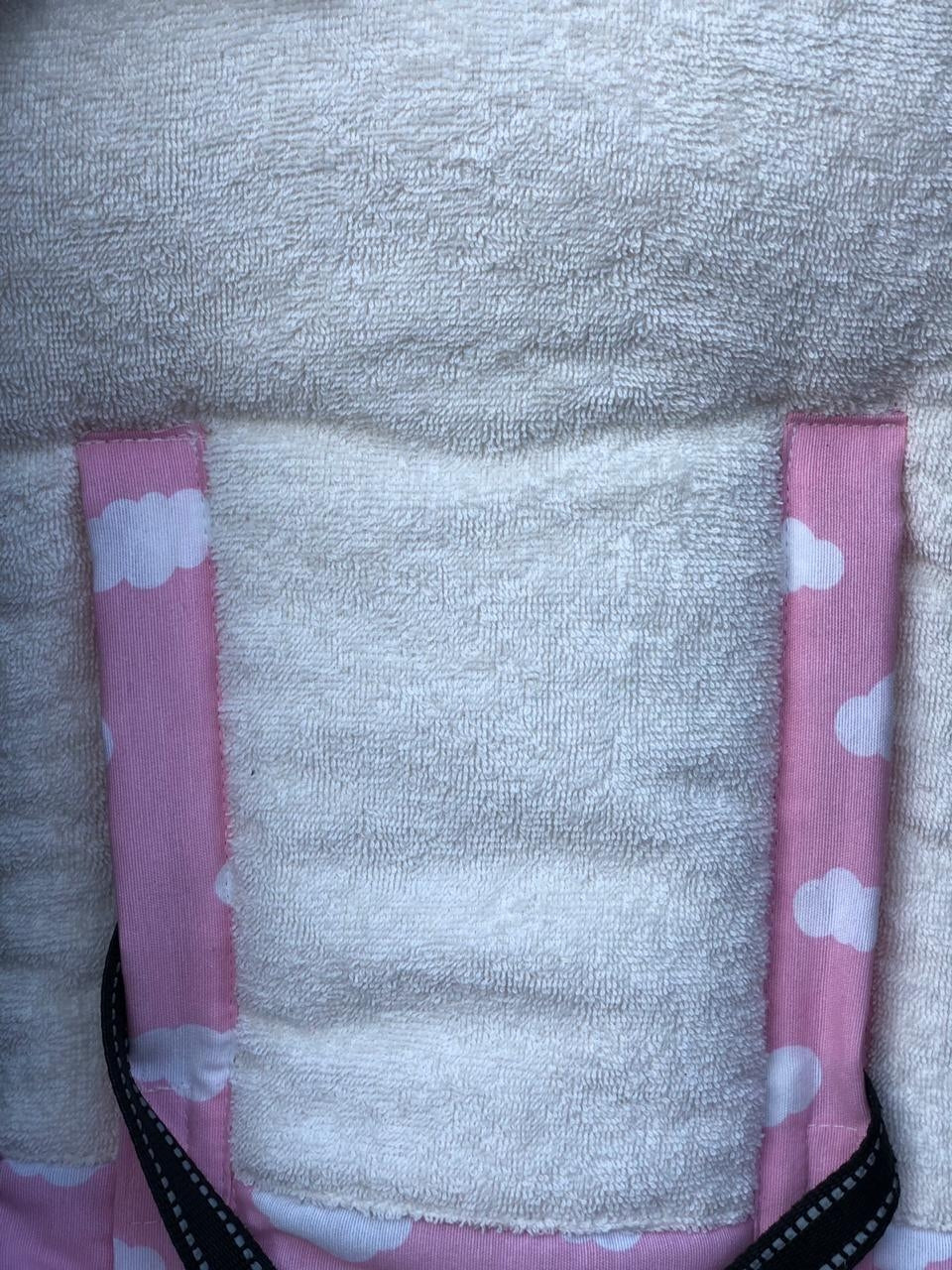 Cobertor de Huevito Nubes Rosado