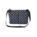 Bolso Mudador Lunares Gris