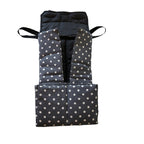 Bolso Mudador Lunares Gris
