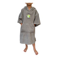 Poncho Toalla Gris