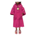 Poncho Toalla Rosa