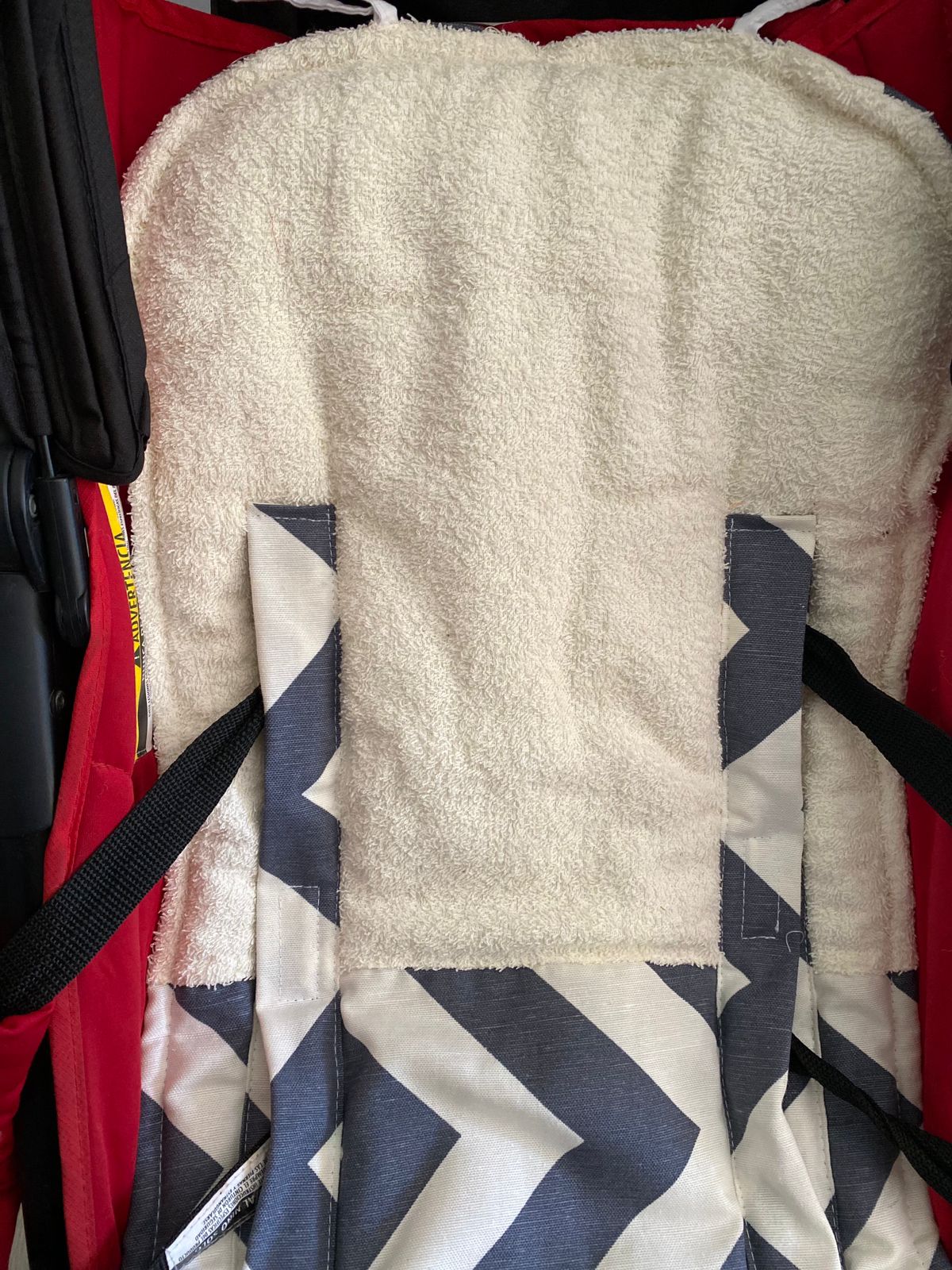 Cobertor de Coche Zig Zag Gris