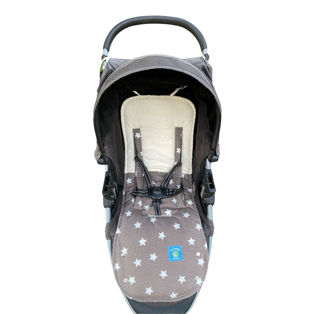 Cobertor de Coche Estrella Brown Soft