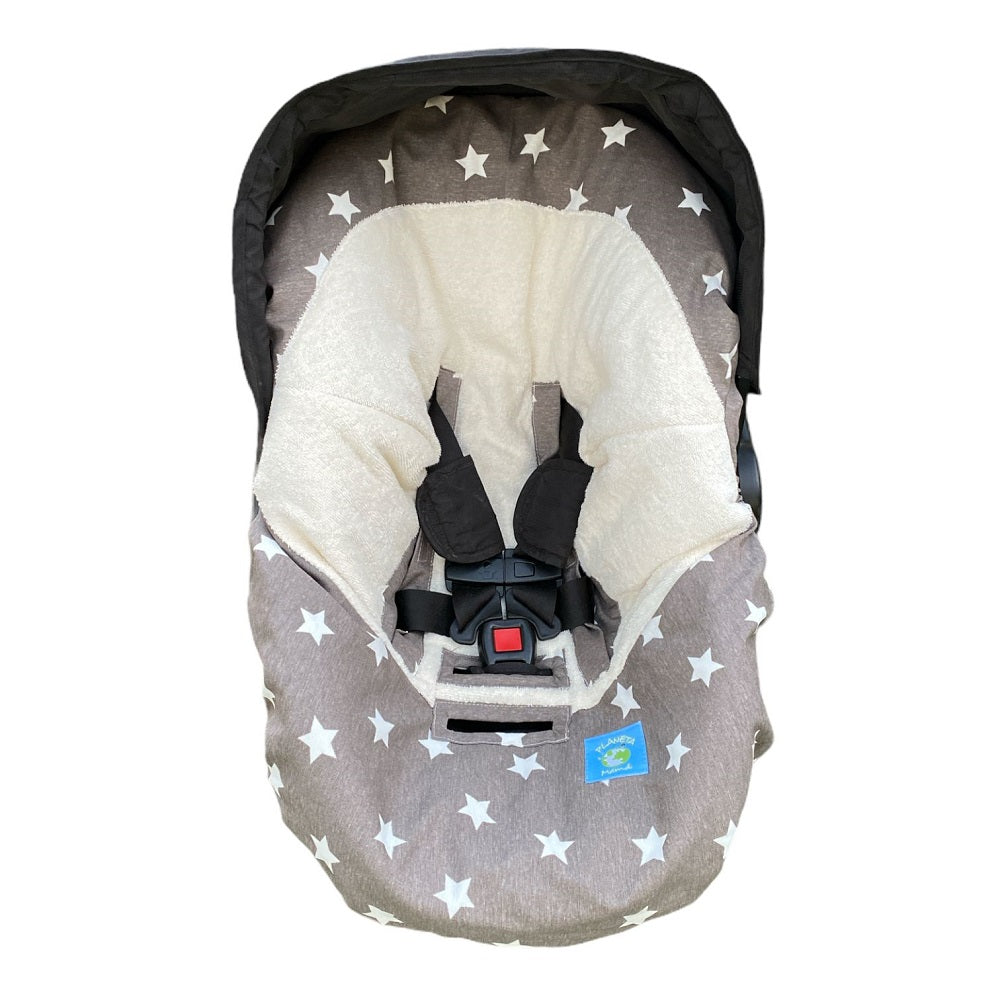 Cobertor de Huevito Estrellas Brown Soft