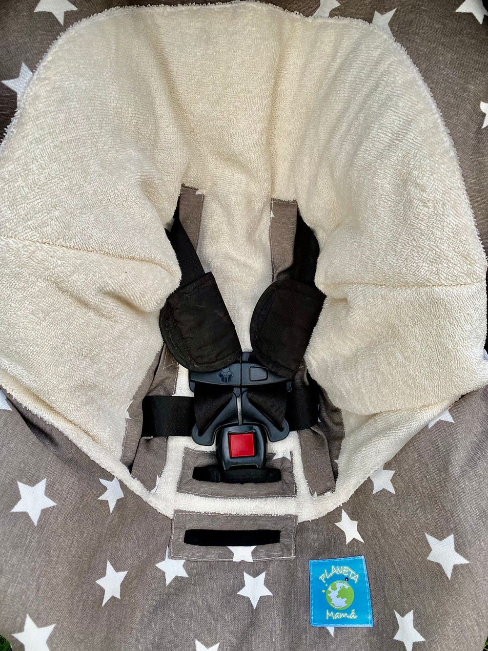 Cobertor de Huevito Estrellas Brown Soft