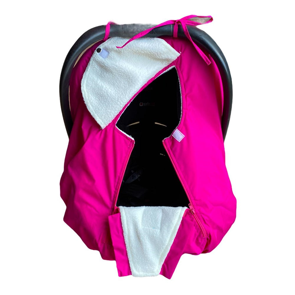 Cubre Huevito Invierno Fucsia