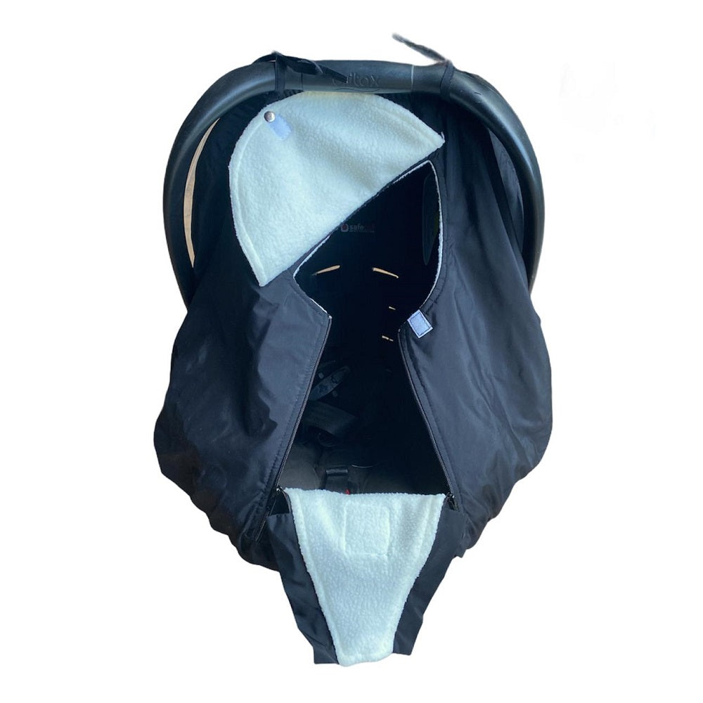 Cubre Huevito Invierno Negro