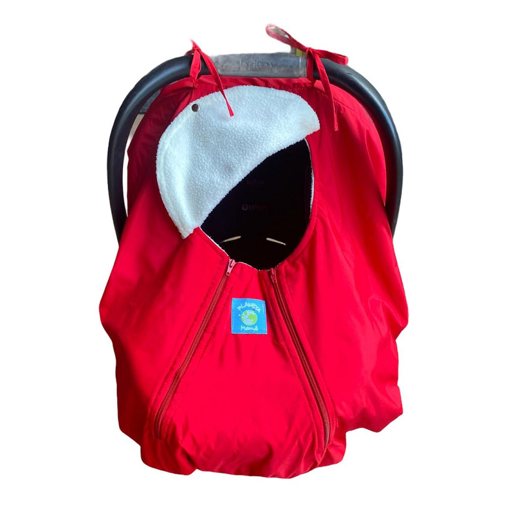 Cubre Huevito Invierno Rojo