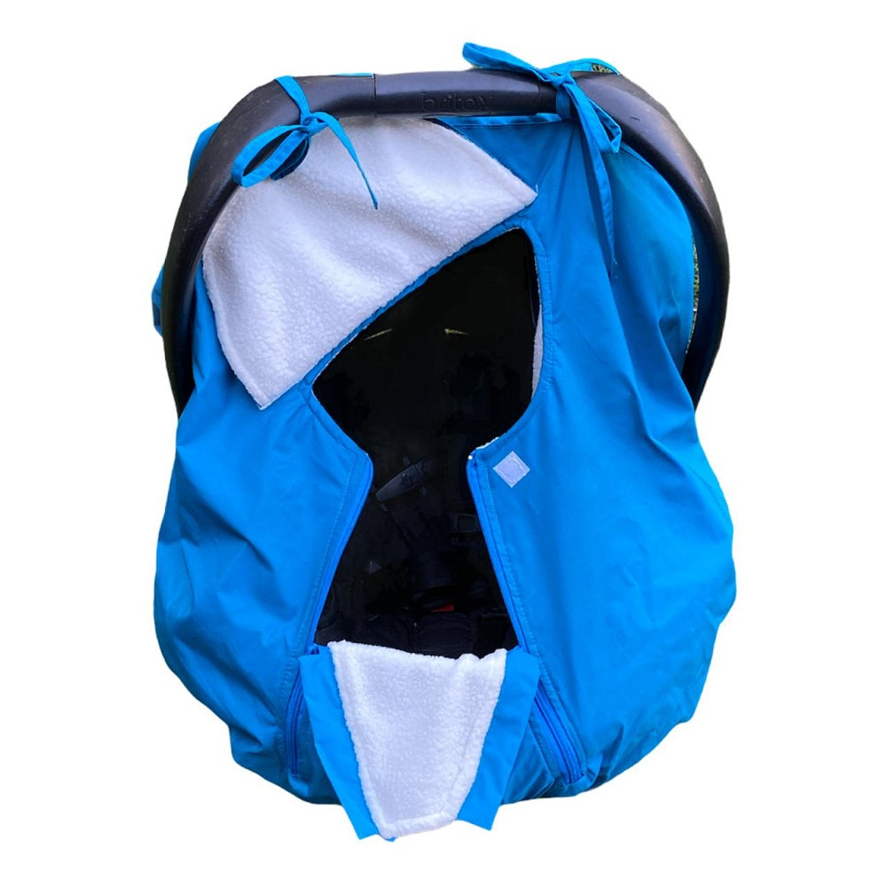 Cubre Huevito Invierno Turquesa