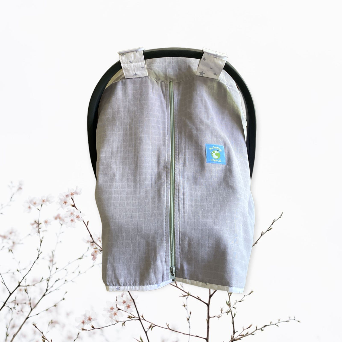 Cubre Huevito Muselina Gris