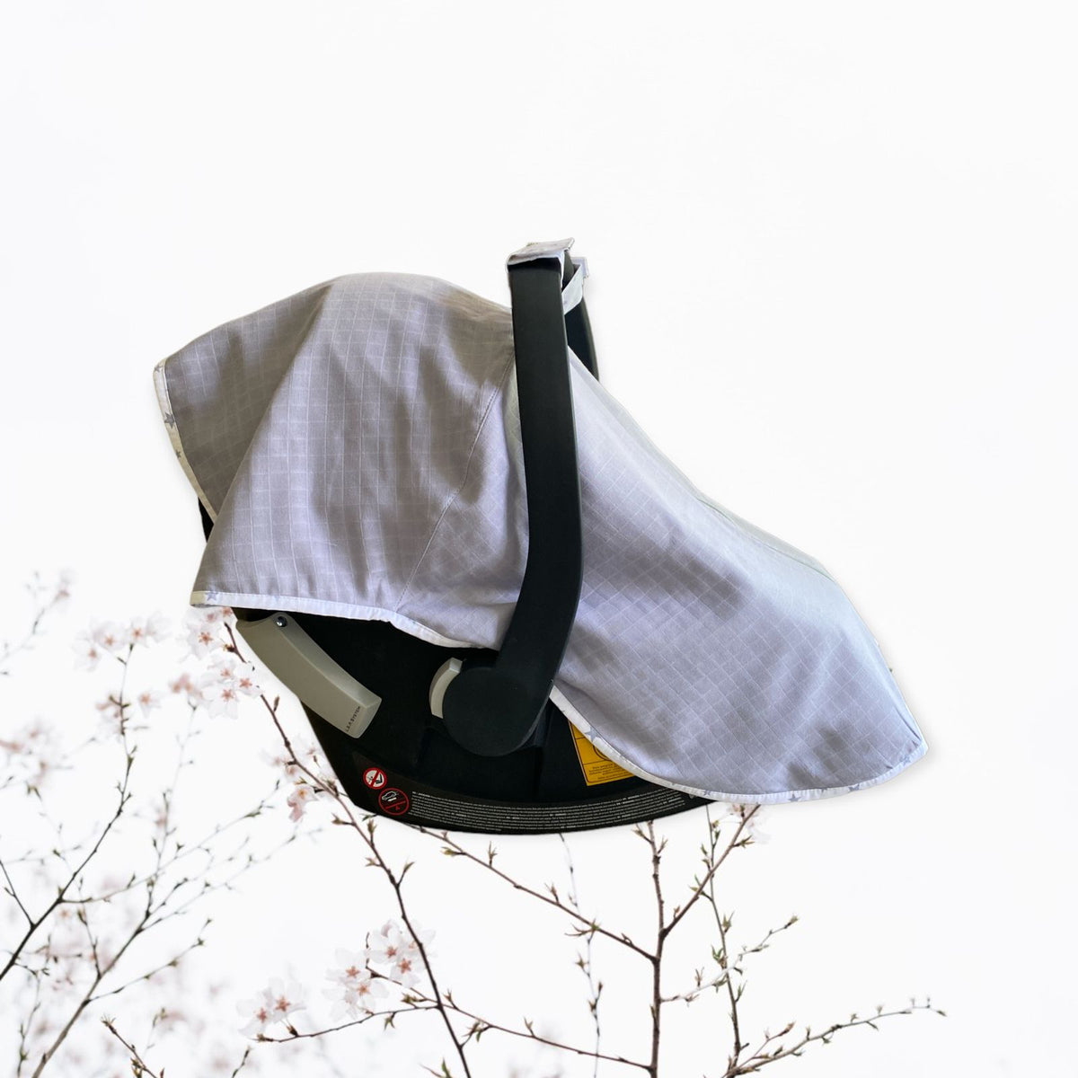 Cubre Huevito Muselina Gris