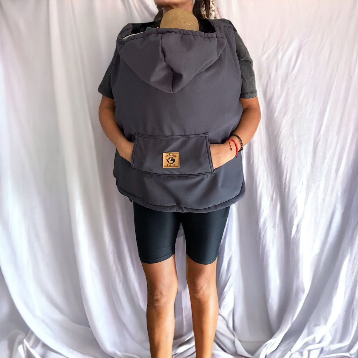 Cubre Porta Bebé Gris