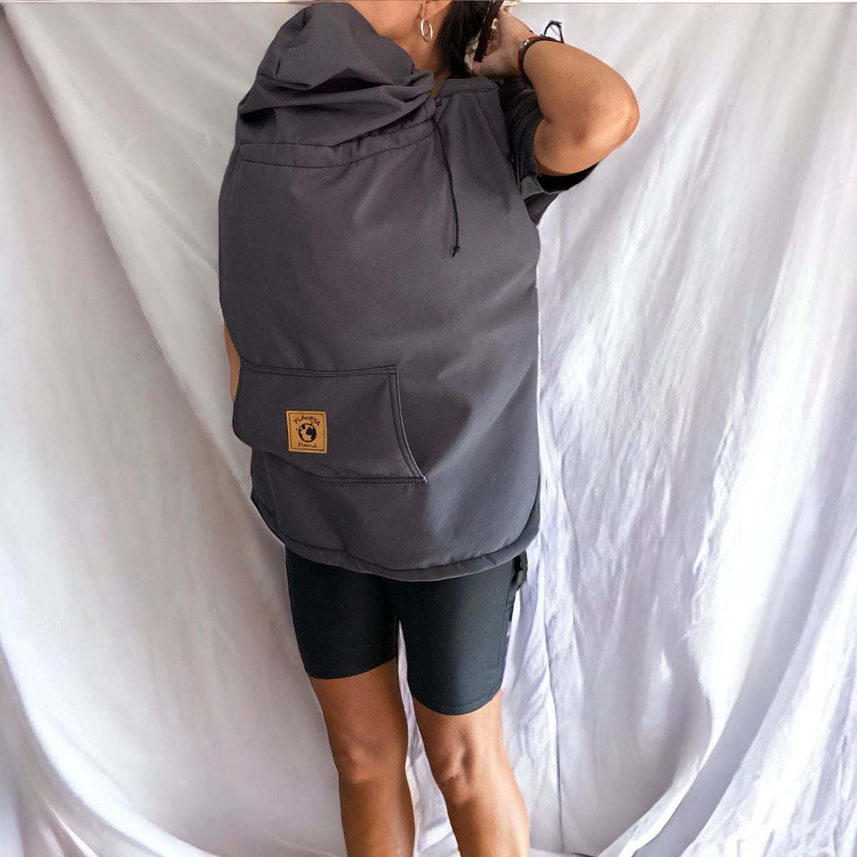 Cubre Porta Bebé Gris