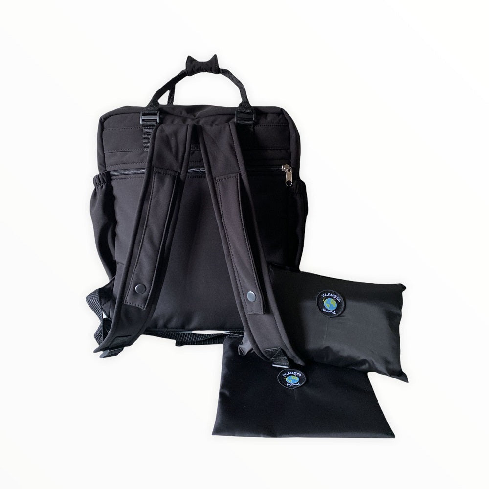 Mochila Urban Maternal Print  + Estuche + Mudador acolchado impermeable GRATIS