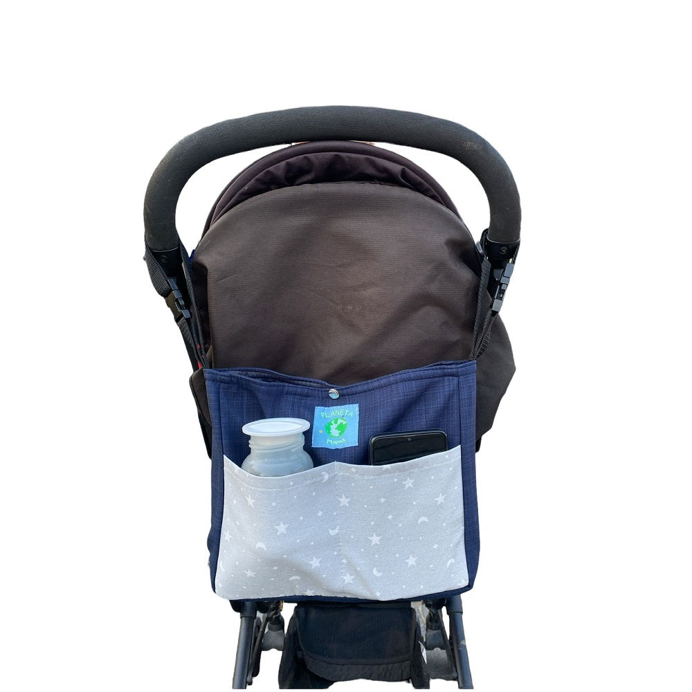 Organizador para Coche Estrellas Gris