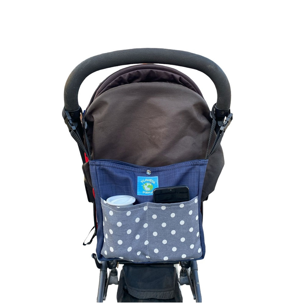 Organizador para Coche Lunares Gris