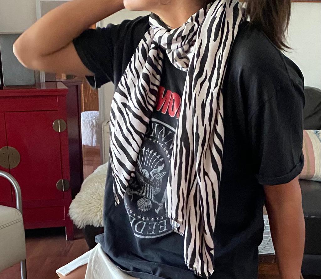 Pañuelo de Lactancia Cebra