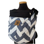 Porta Bebé MAX ZIG ZAG GRIS Hasta 24 Kilos NEW!!!