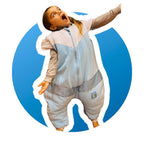 Saquito de Dormir Princesa de Hielo TOG 2,5 + Pantuflas Antideslizantes GRATIS