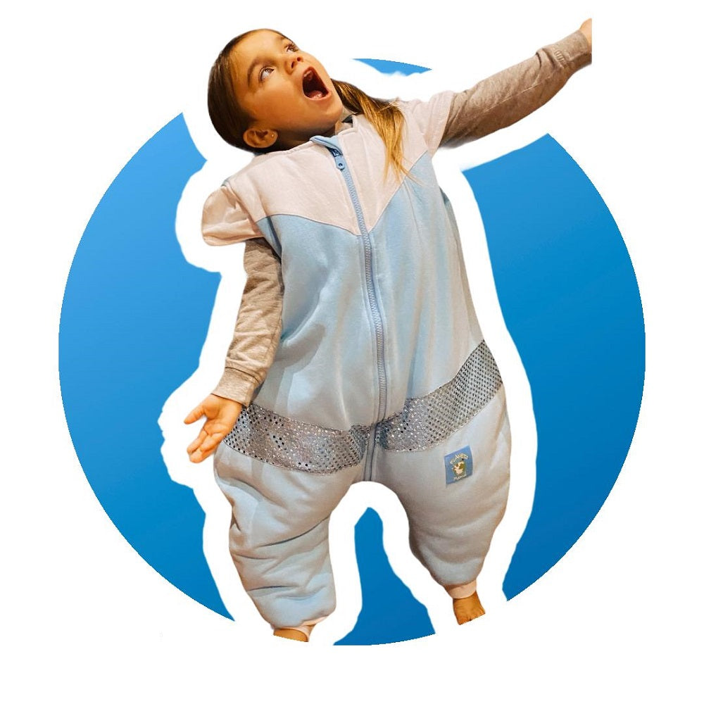 Saquito de Dormir Princesa de Hielo TOG 2,5 + Pantuflas Antideslizantes GRATIS