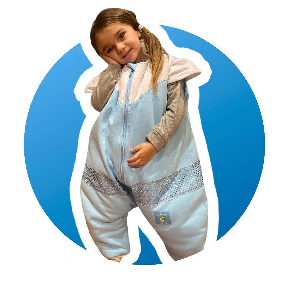 Saquito de Dormir Princesa de Hielo TOG 2,5 + Pantuflas Antideslizantes GRATIS