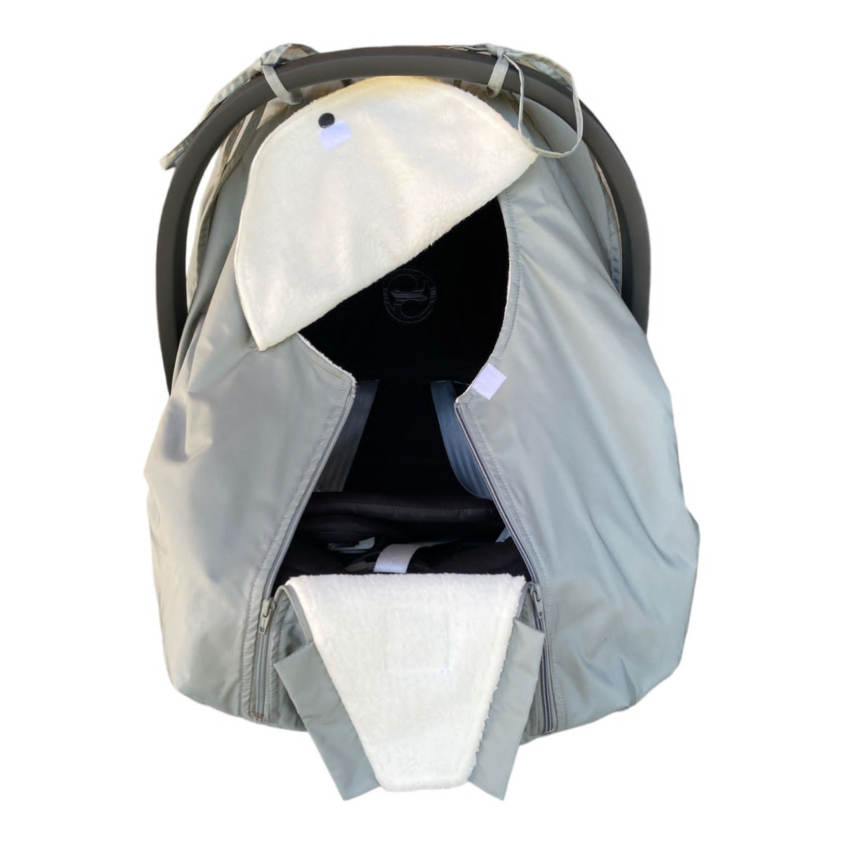 Cubre Huevito Invierno Gris